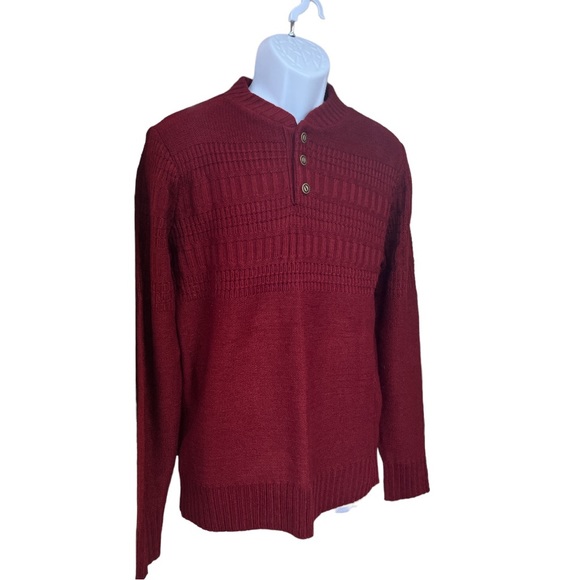 Sz Small Burgundy H2H Sweater NWT - Picture 3 of 7
